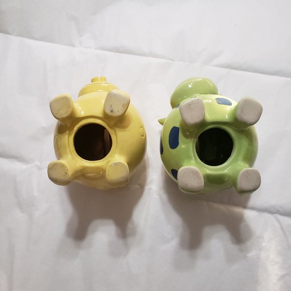 Ceramic Animal Banks ,Pig and Cow.  Vintage - Picture 4 of 4